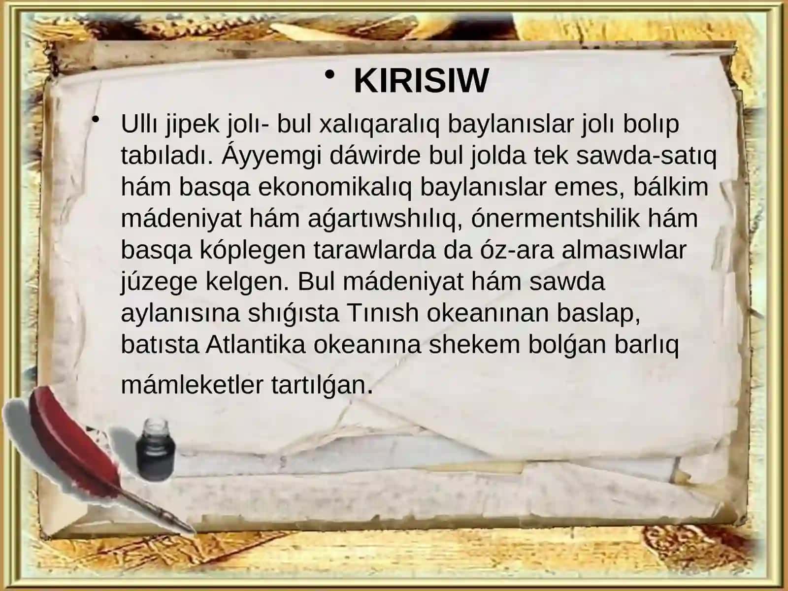 Qaraqalpaq mámleketlik universiteti Tariyx Arxeologiya baǵdarı 3