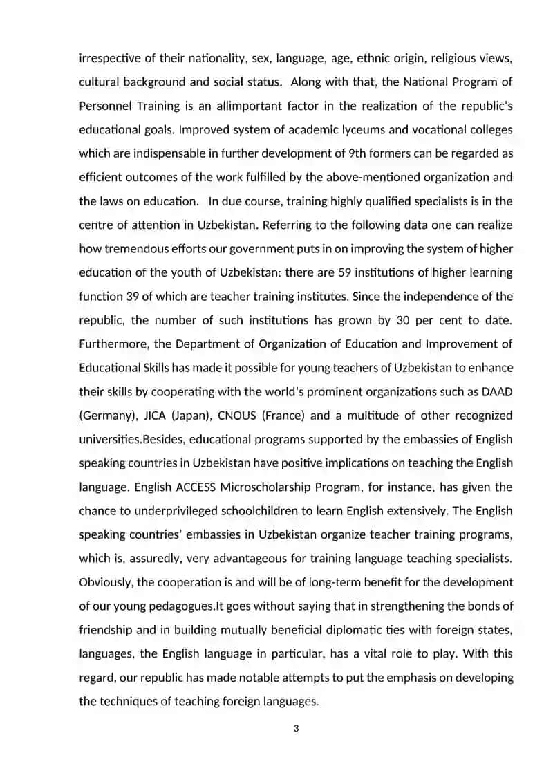 Modern techniques in teaching english grammar  to students, The result of teaching english grammar by interactive methods 3