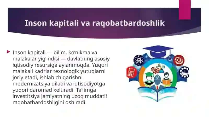 Ta’limning ijtimoiy, madaniy va iqtisodiy ahamiyati 3
