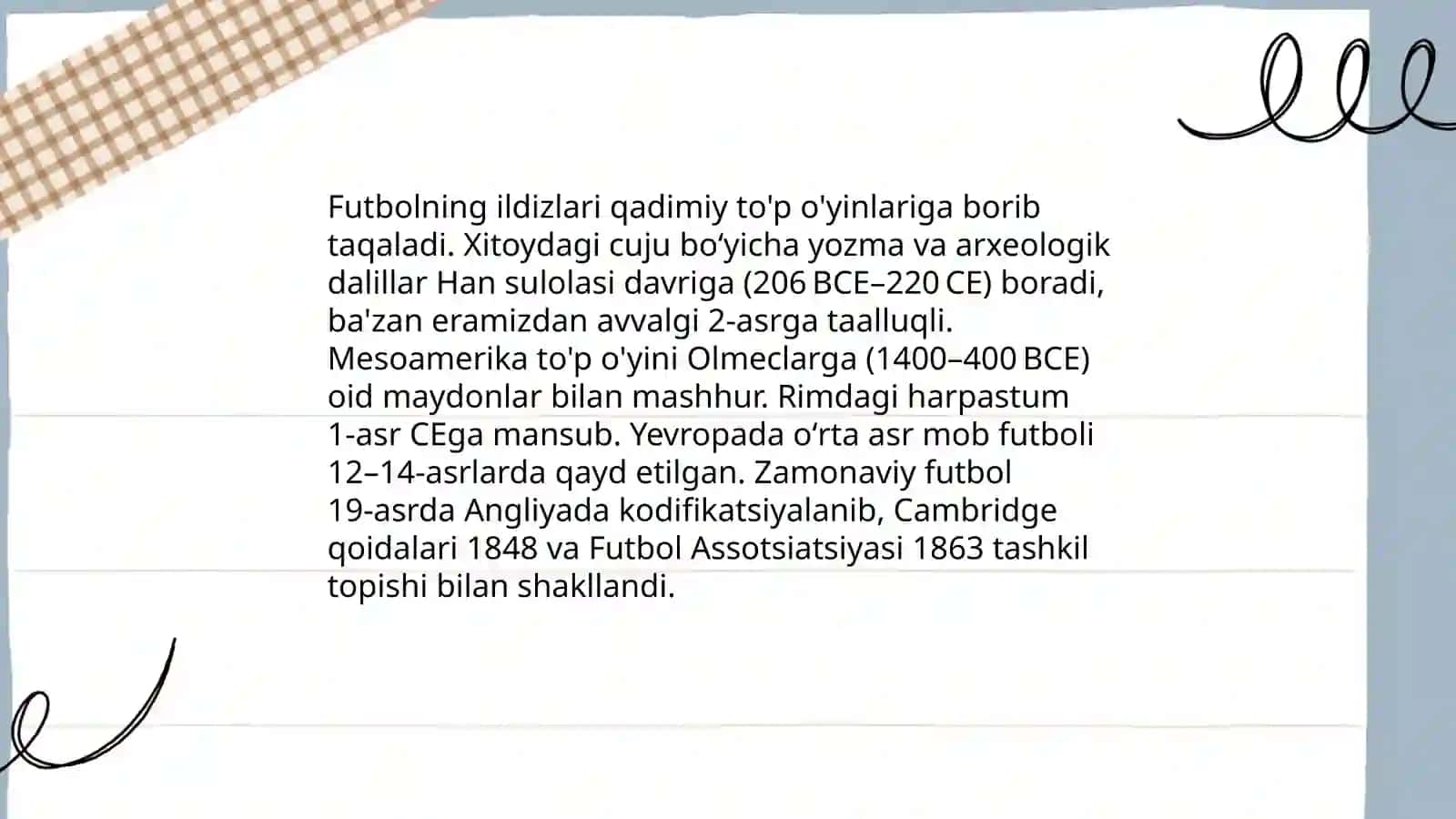 O'zbek fudbolining tarixi va rivoyati 3