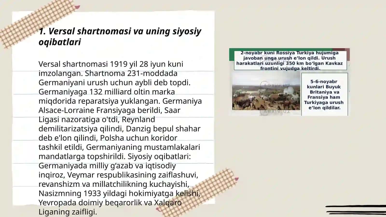 Jahon urushlari oraligʻidagi siyosiy hayot 3