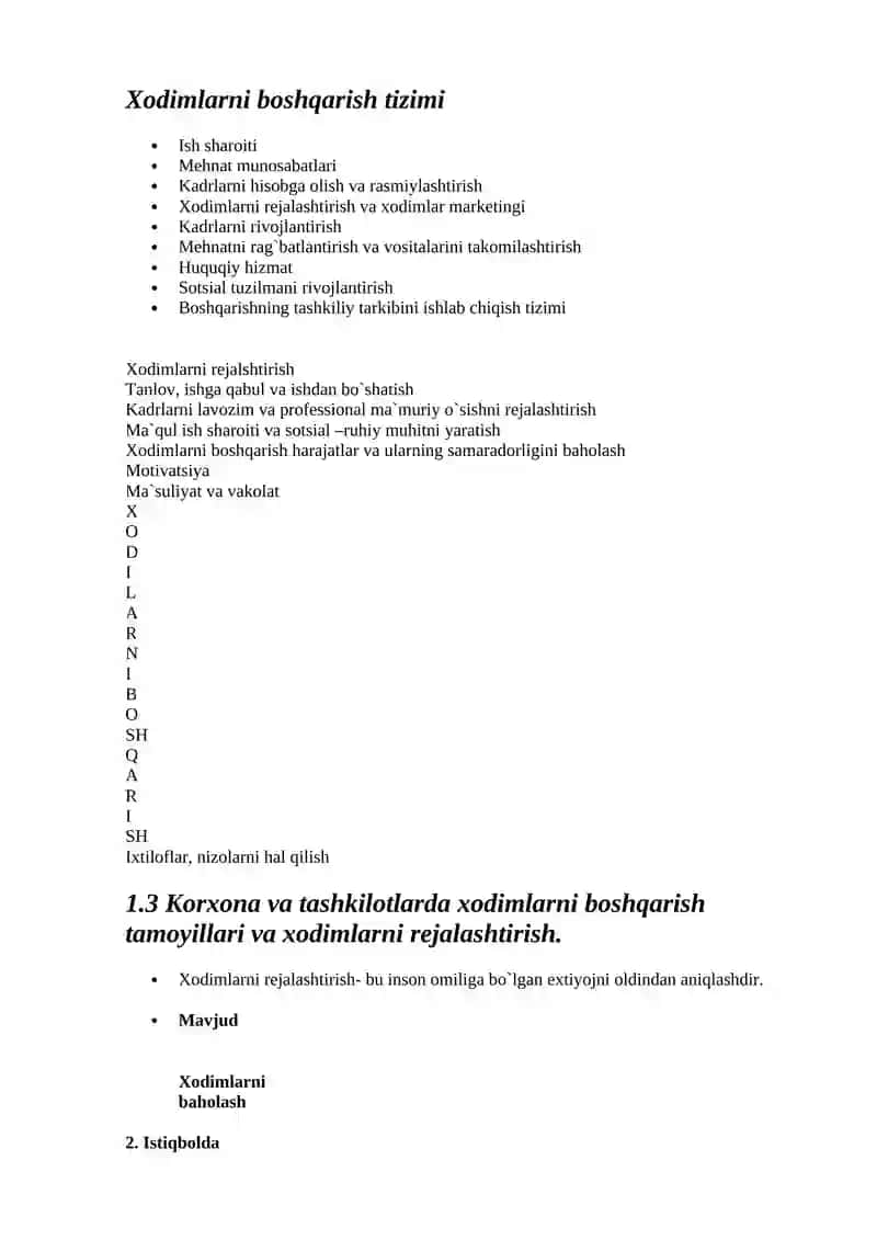 Tashkilot va boshqaruv sotsiologiyasi 3