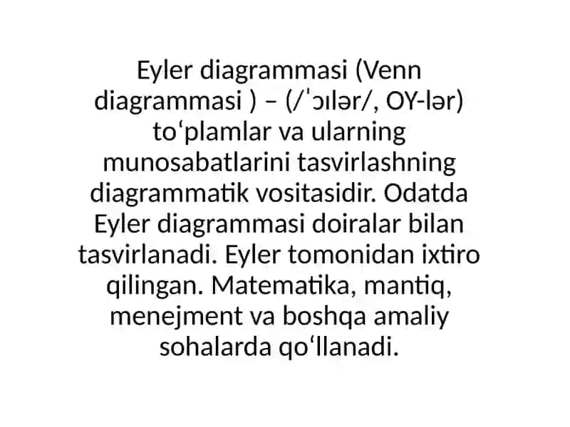 Eyler diagrammasi 3