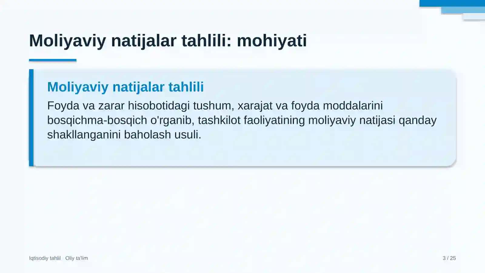 Dehqon xo'jaliklarida moliyaviy natijalar tahlili 3