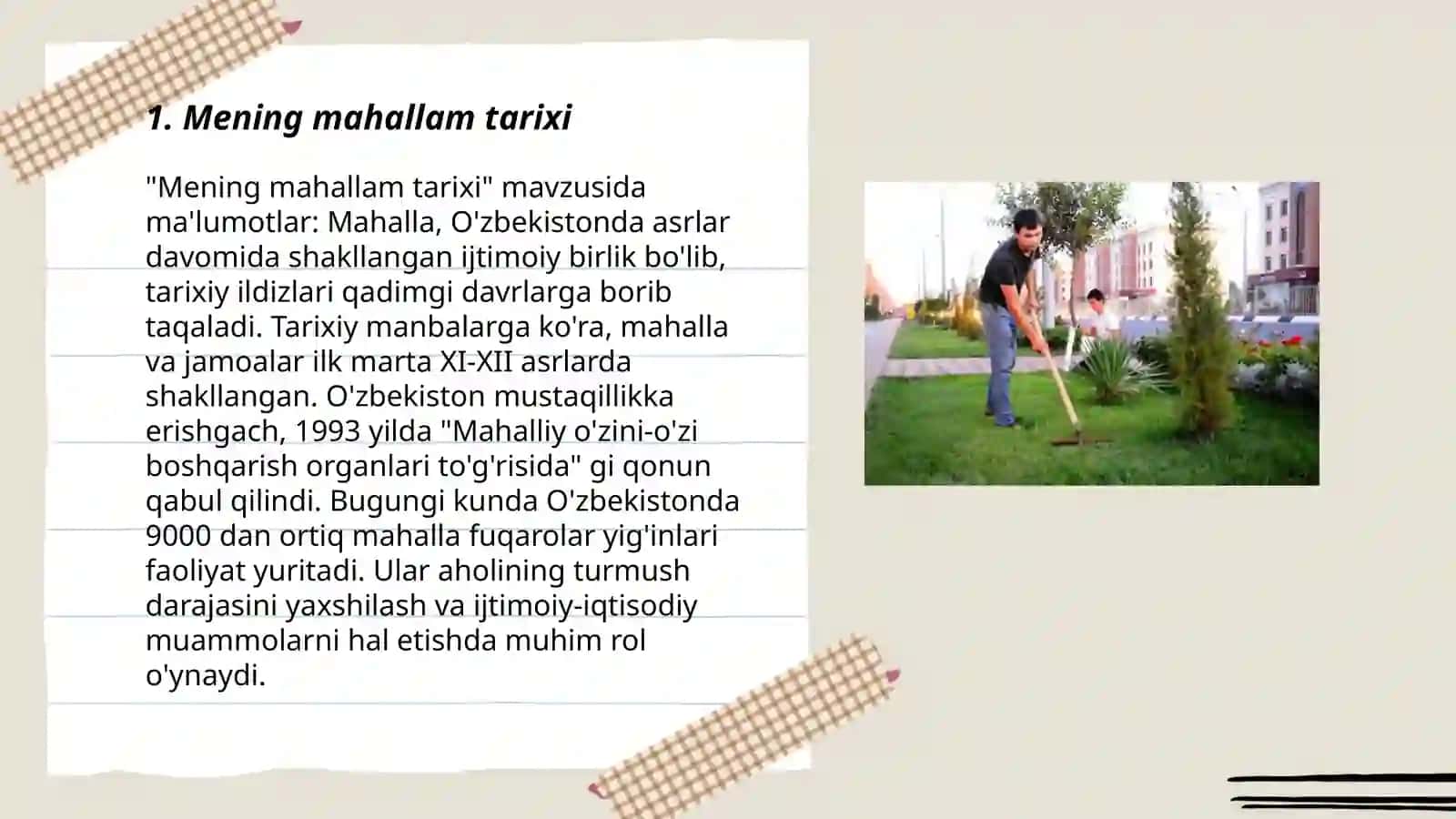 Mening mahallam tarixi 3