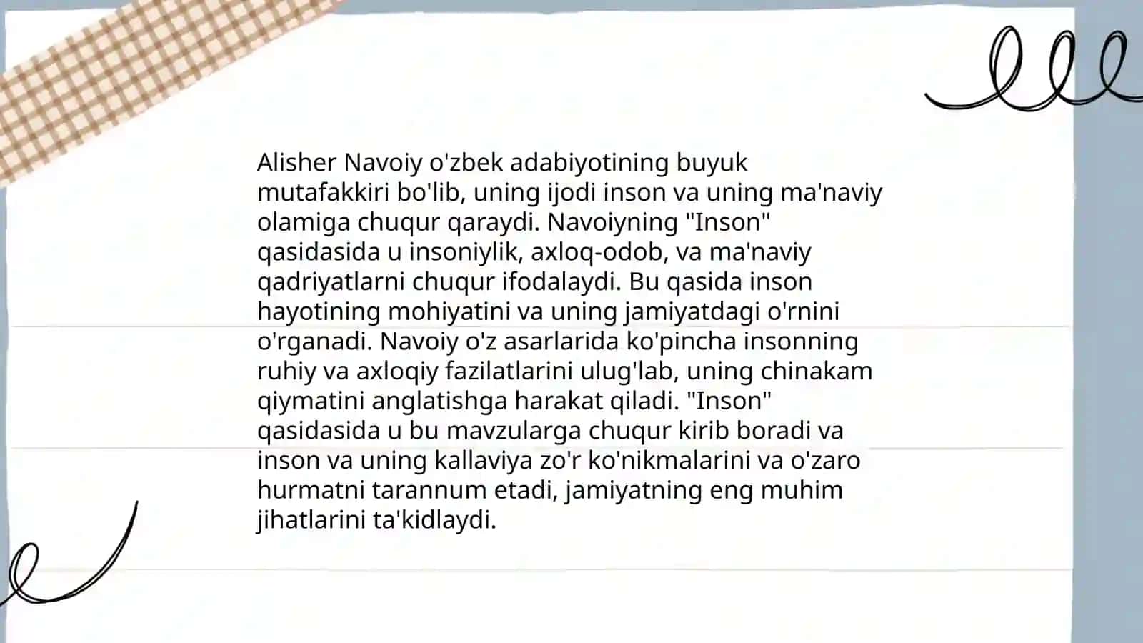 "Inson" qasidasi tahlili 3