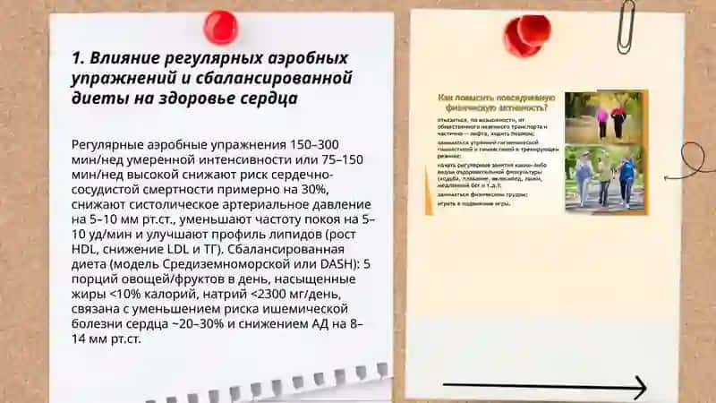 Влияние регулярных упражнений и диеты на здоровый образ жизни 3
