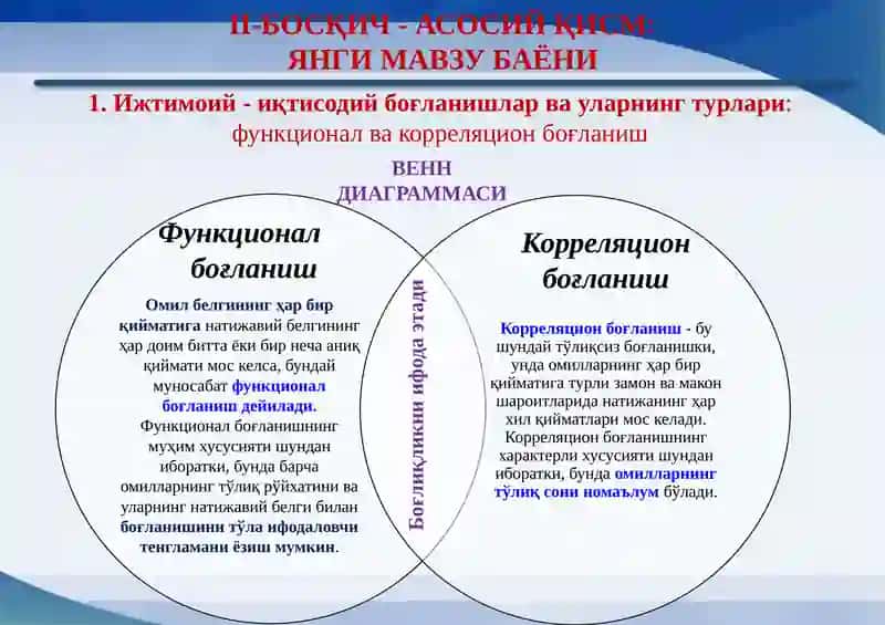 Жуфт корреляцион таҳлил 3