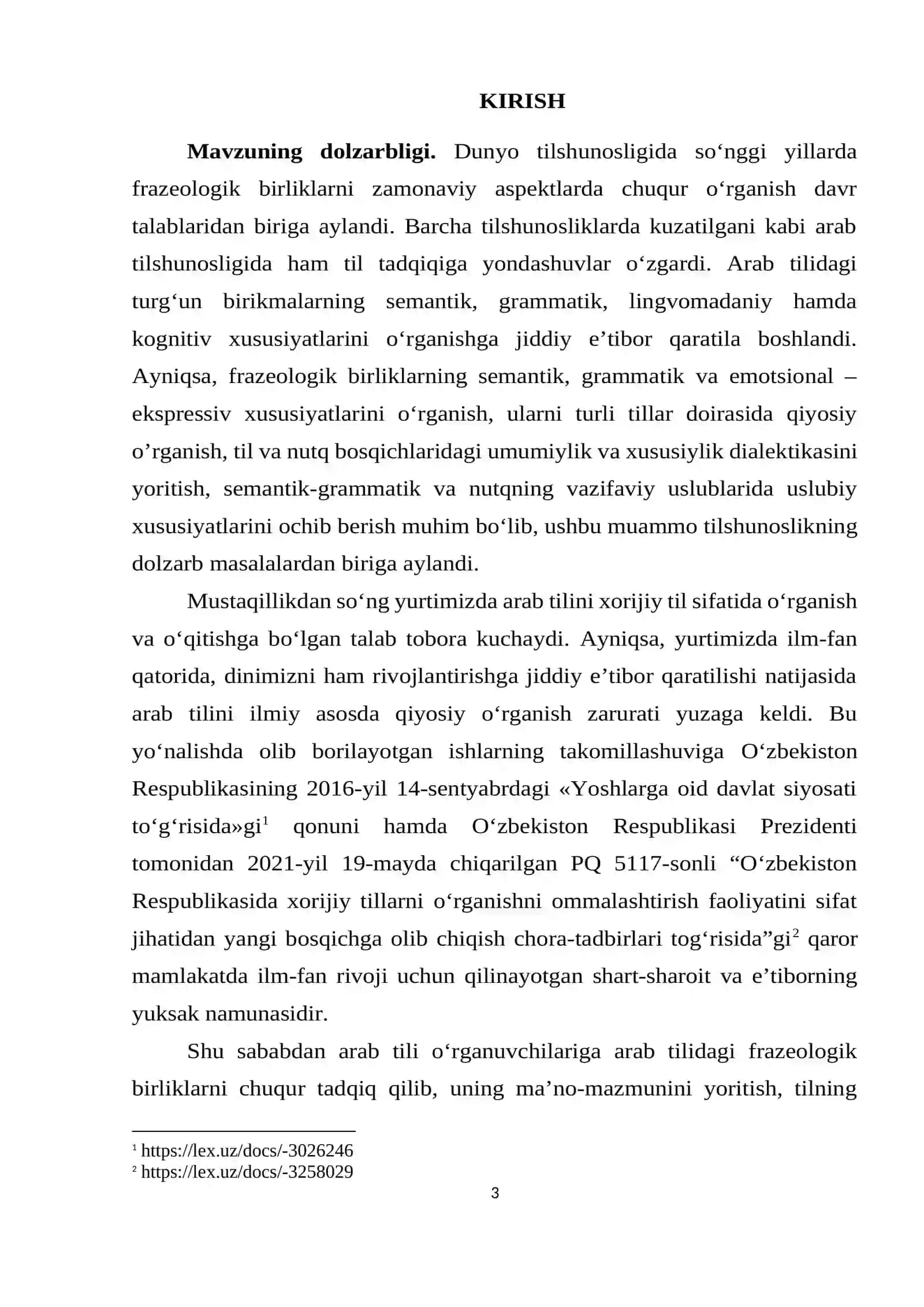 KURS ISHI Arab tilida frazeologizmlar semantikasi 3