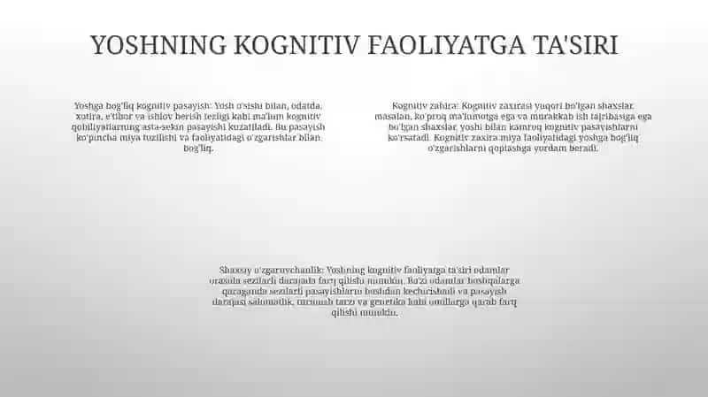 Qarilik Psixikasi 3