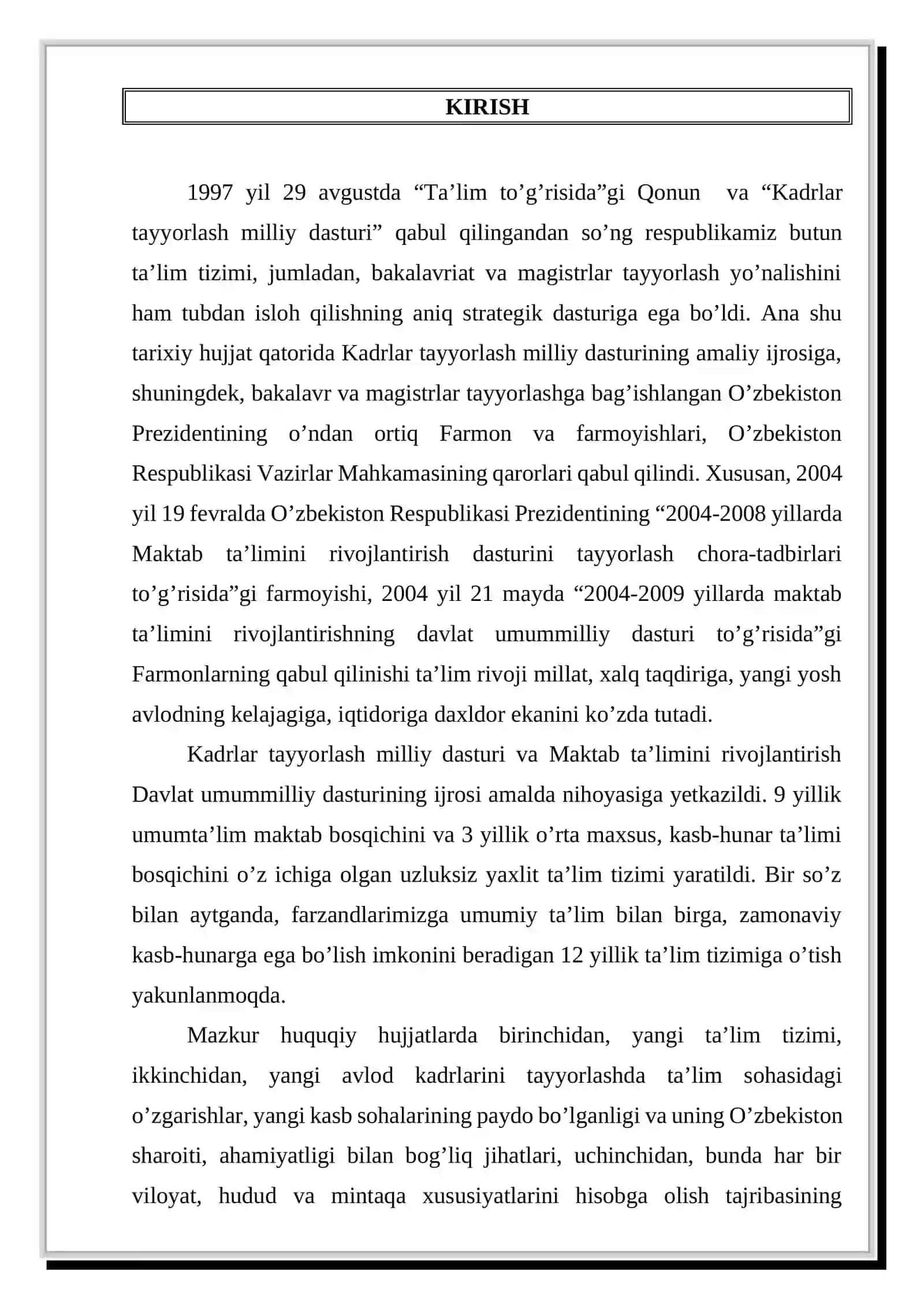 ALIFATIK BIR ASOSLI KARBON KISLOTALARNING GOMOLOGIK 3