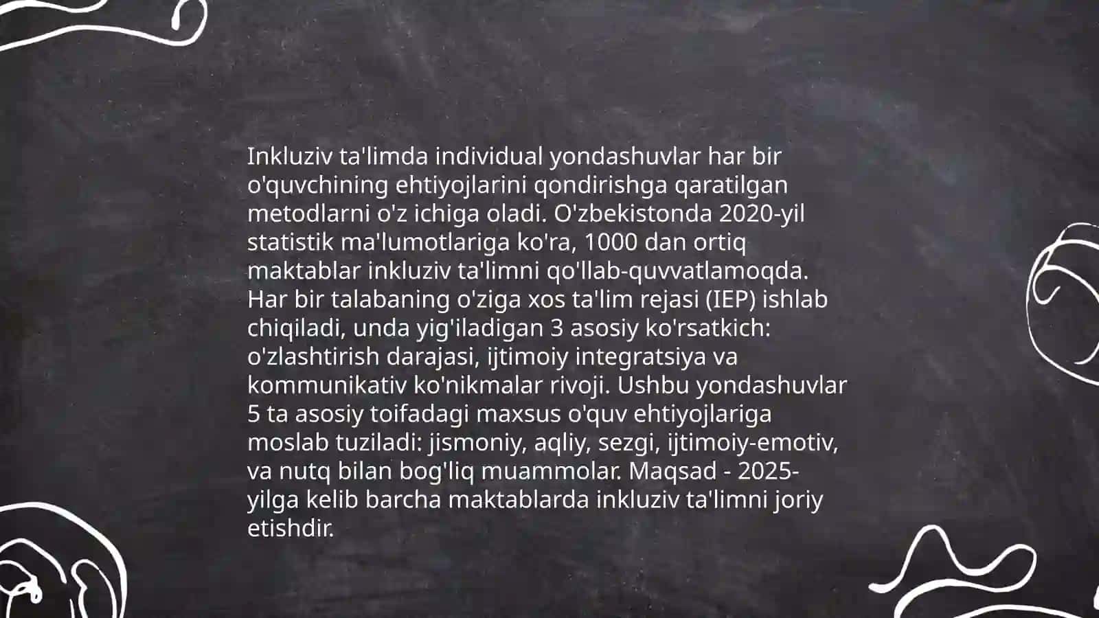 Inkluziv ta'limda o'qituvchilar uchun tavsiyalar 3