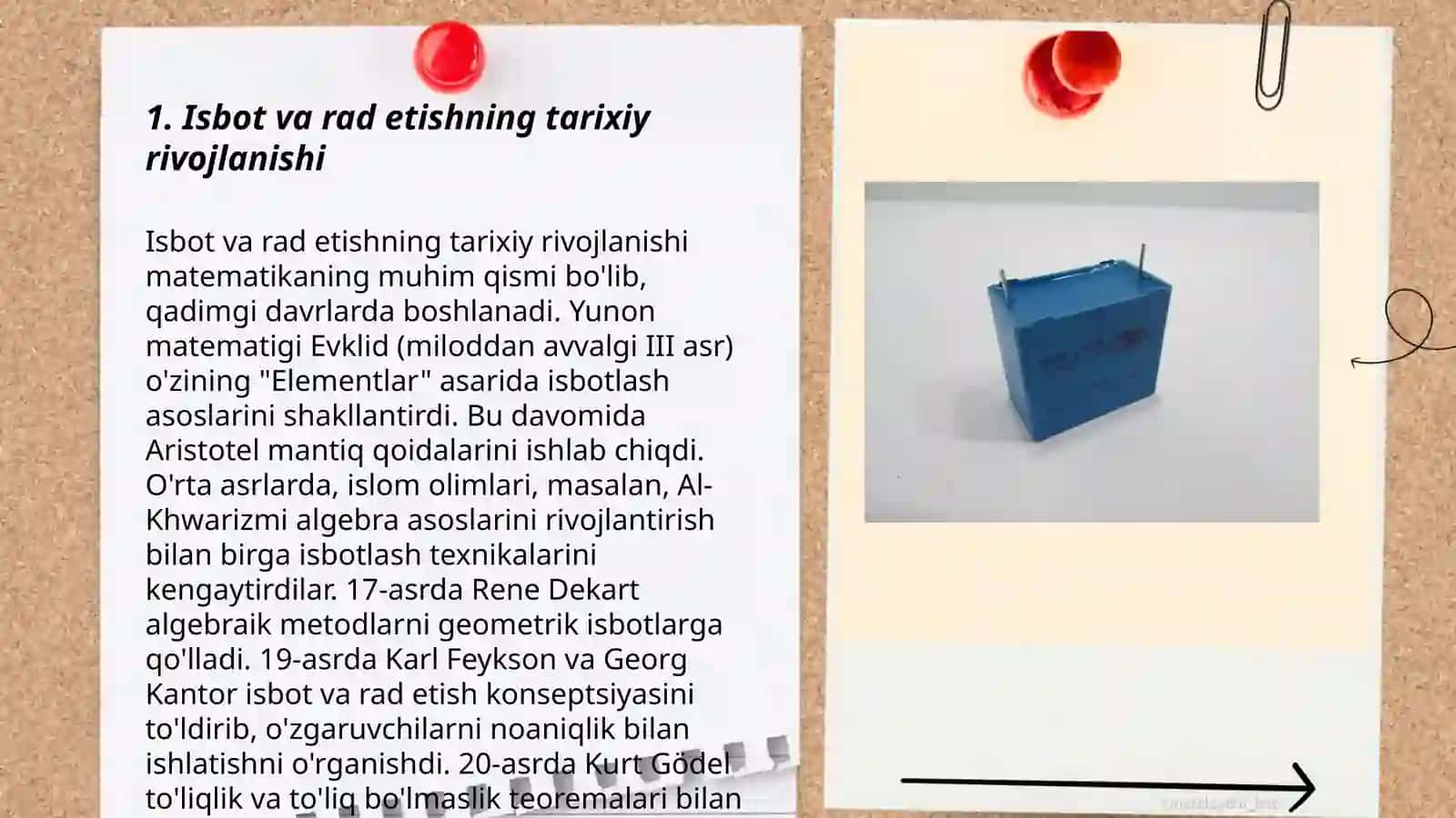 Isbot va rad etishning tarixiy rivojlanishi 3