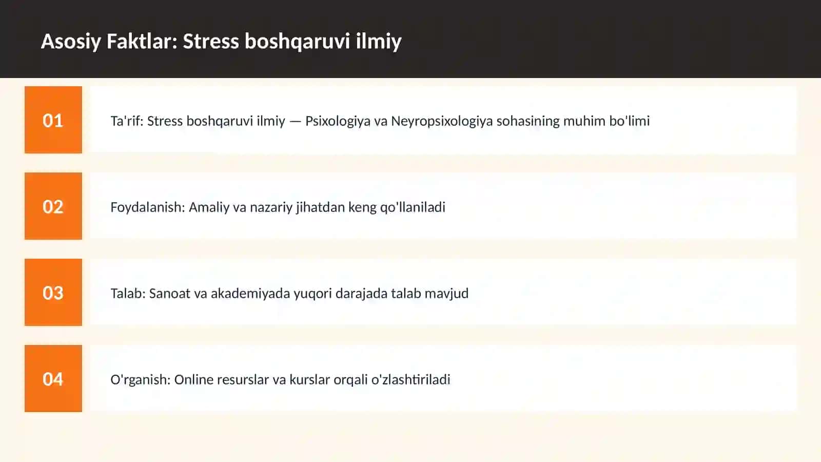 Stress boshqaruvi ilmiy 3