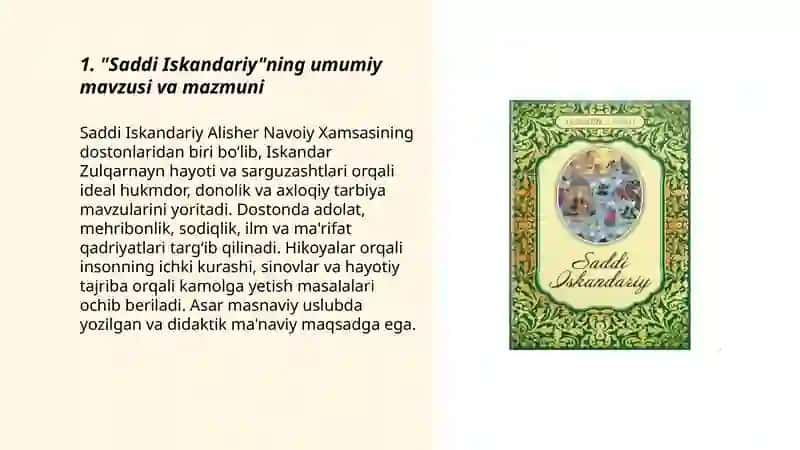 Saddi Iskandariy 3