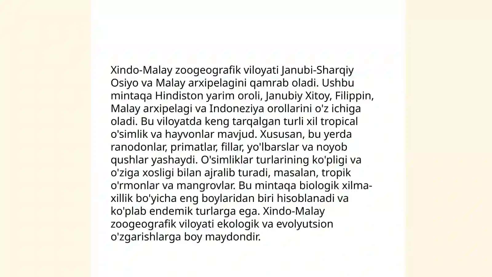 Xindo-malay zoogeografik viloyati 3