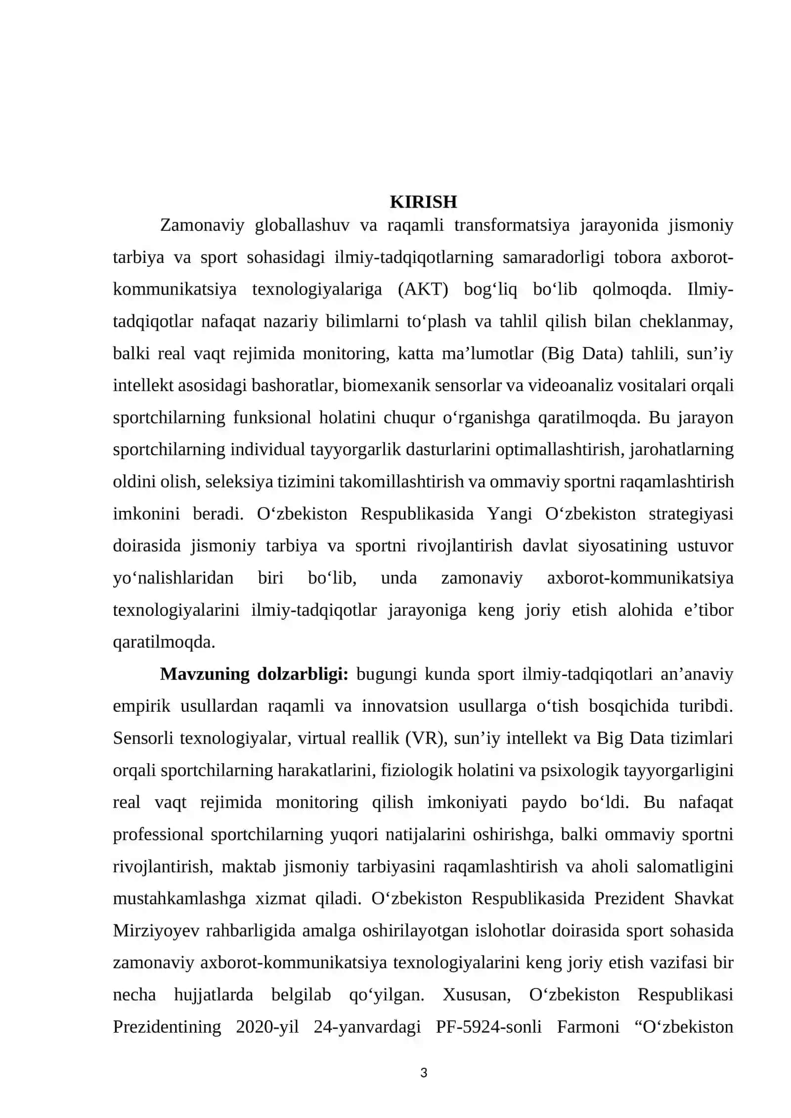 Jismoniy tarbiya va sport ilmiy-tadqiqotlarida axborot-kommunikatsiya texnologiyalaridan foydalanish 3
