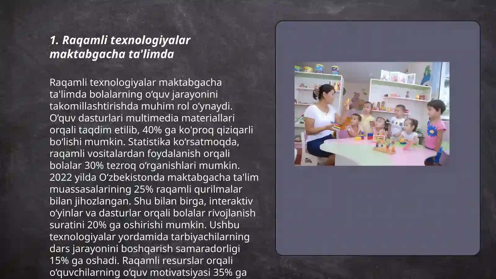 Maktabgacha ta'limga oid Internet yangiliklari 3