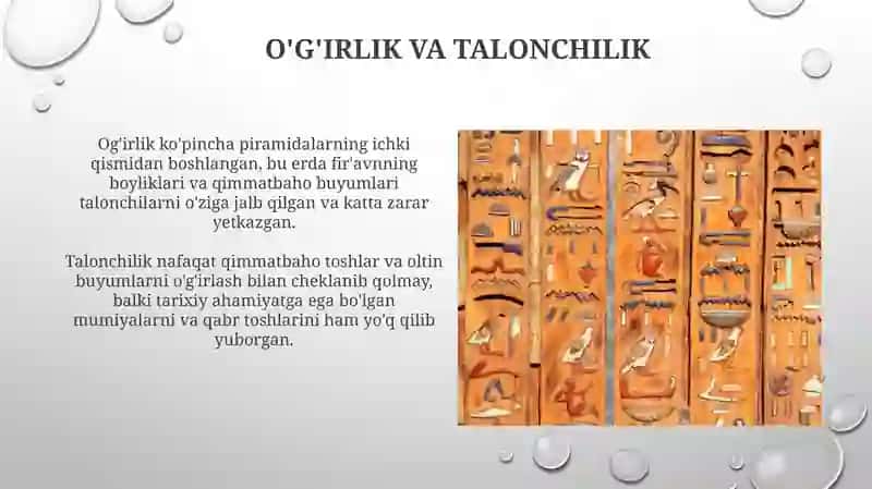Bobil sanʼati. Qadimgi Misr sanʼati 3