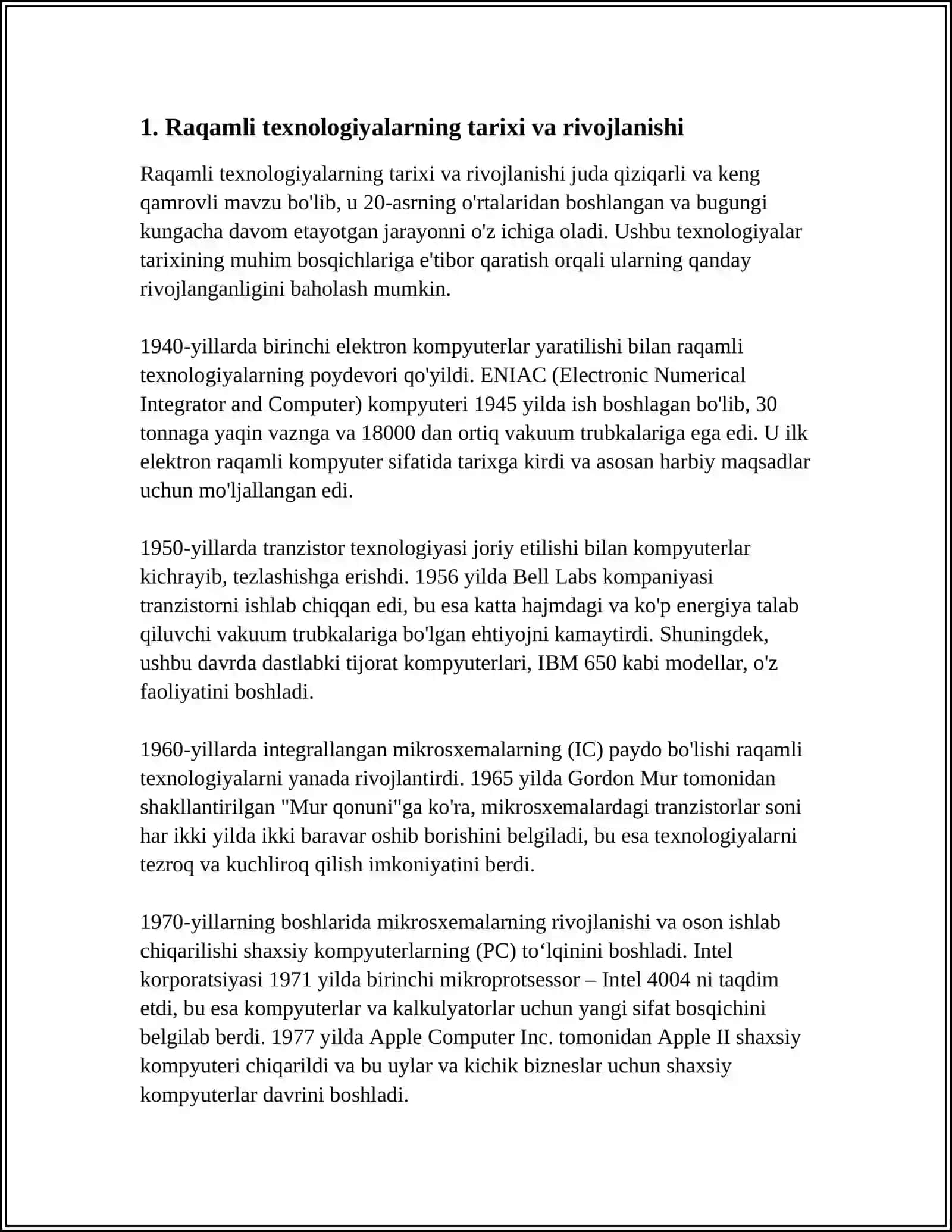 RAQAMLI TEXNOLOGIYALAR MAVZUDA 3
