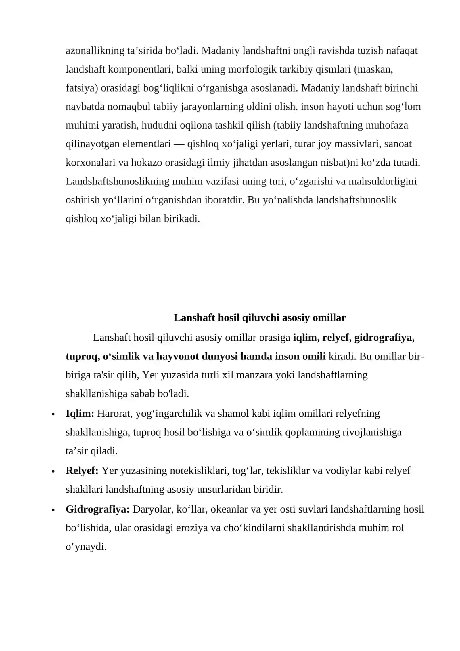 Landshaftlar 3
