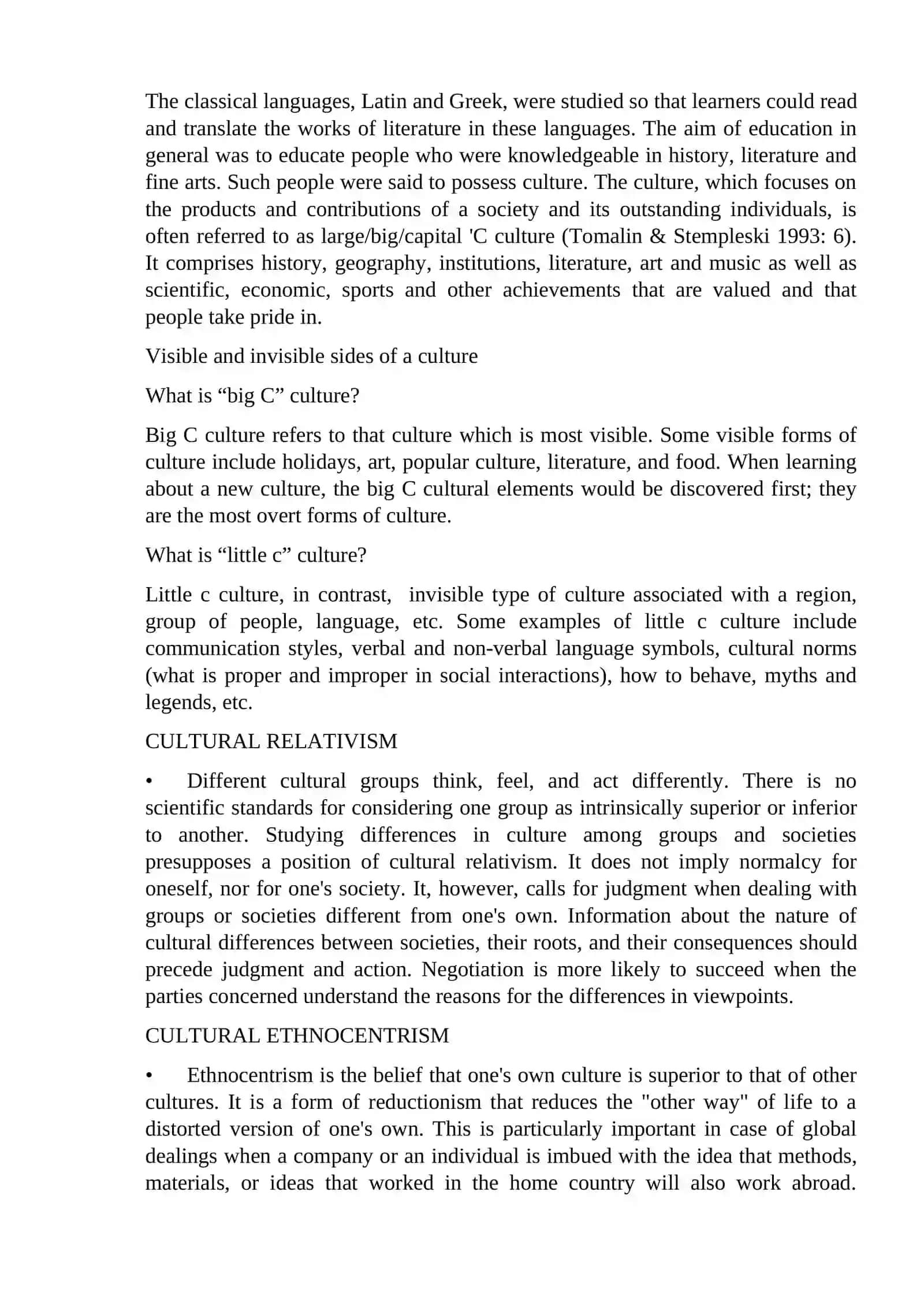 Notions of culture in intercultural communication 3
