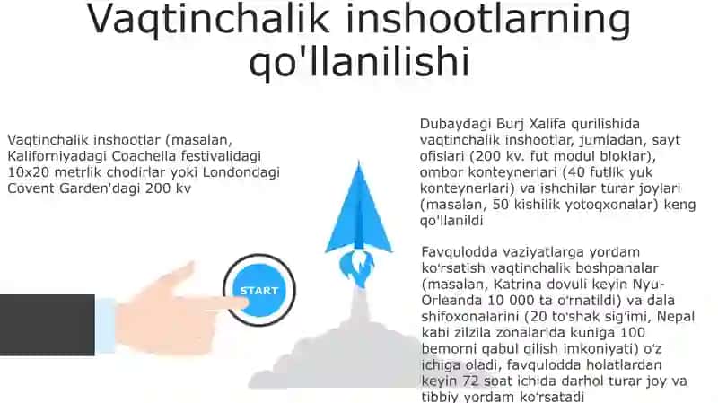 Vaqtinchalik inshootlar 3