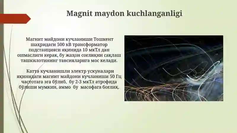 Elektr Xonasi Magnit Maydoni 3