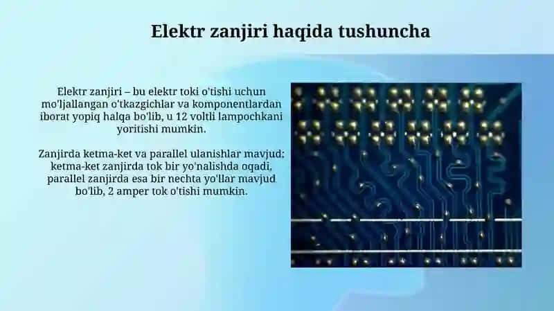 Elektr zanjirlari 3