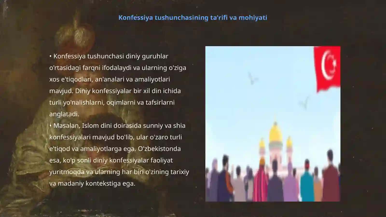 Konfessiya tushunchasini mohiyati 3