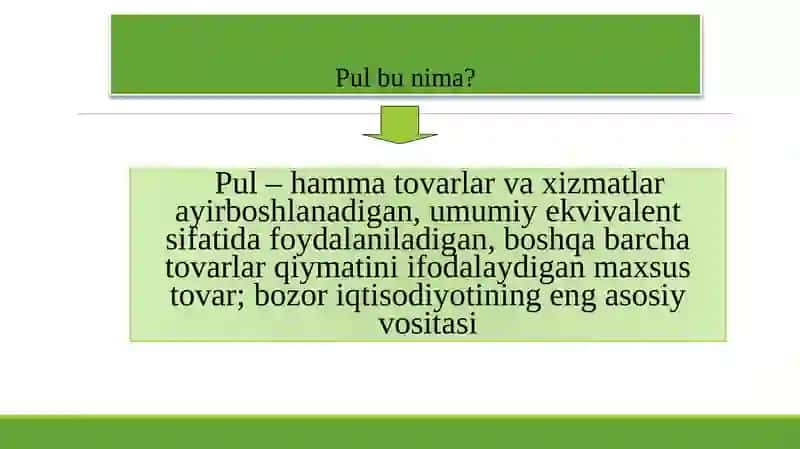 Zamonaviy moliya tizimi 3