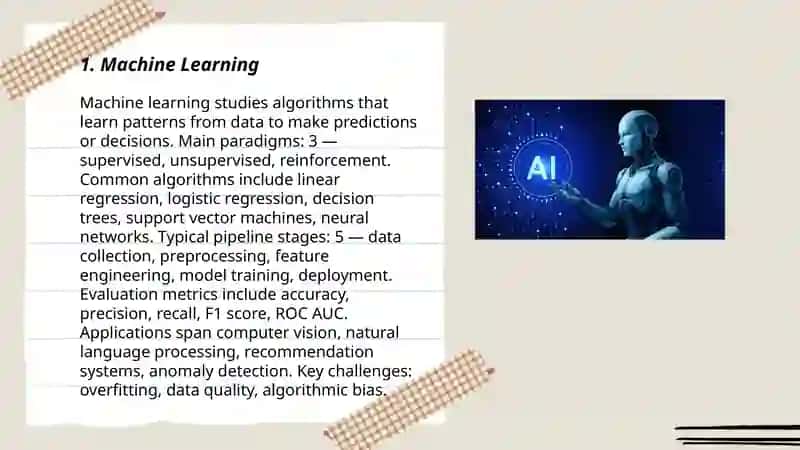Artificial Intelligence Course 3