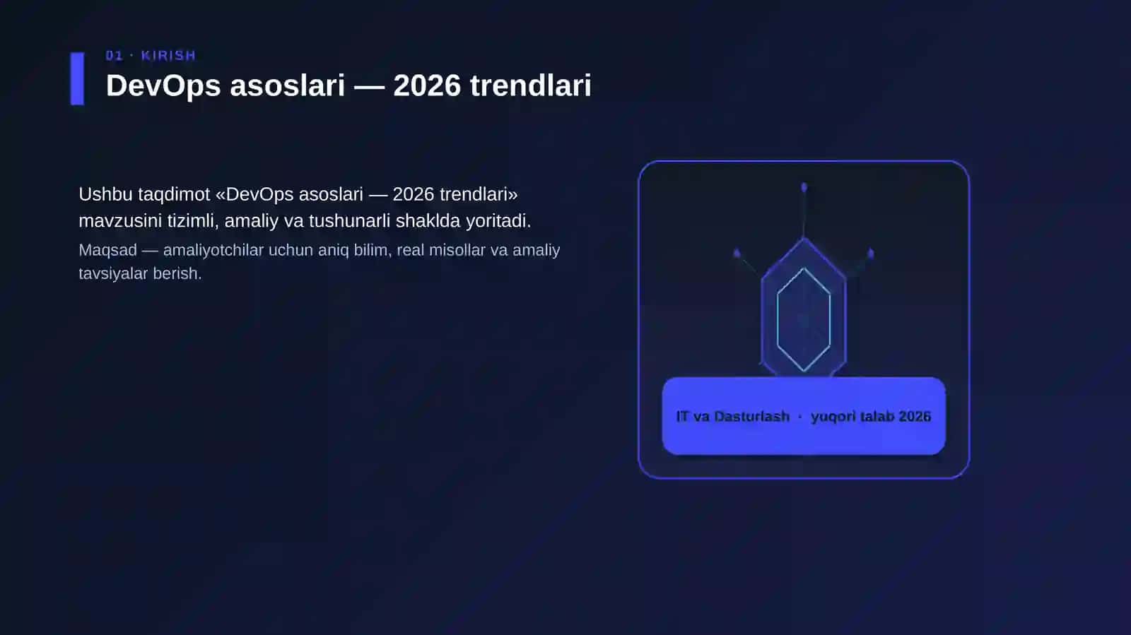 DevOps asoslari — 2026 trendlari 3