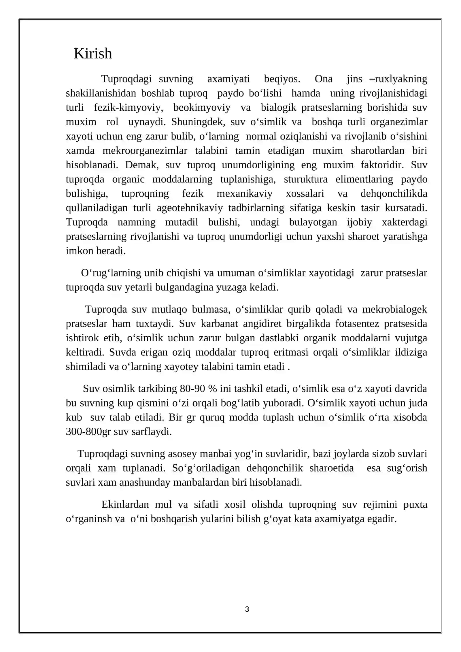 KURS ISHI "TUPROQ TARKIBIDAGI SUV" 3