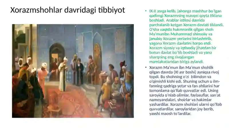 Xorazmshohlar davrda tibbiyot 3