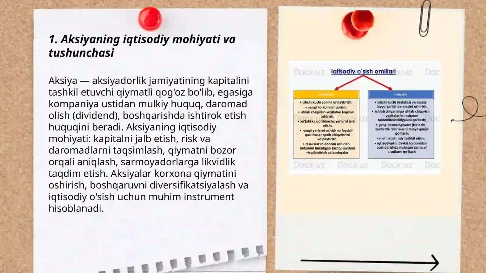 Aksiyalar:iqtisodiy mohiyati va turlari 3