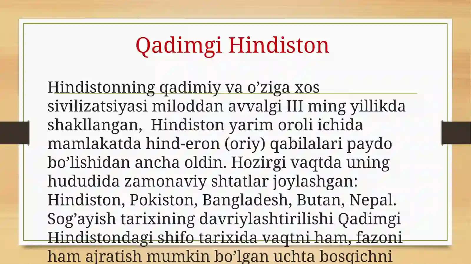 Hindiston tibbiyoti tarixi 3