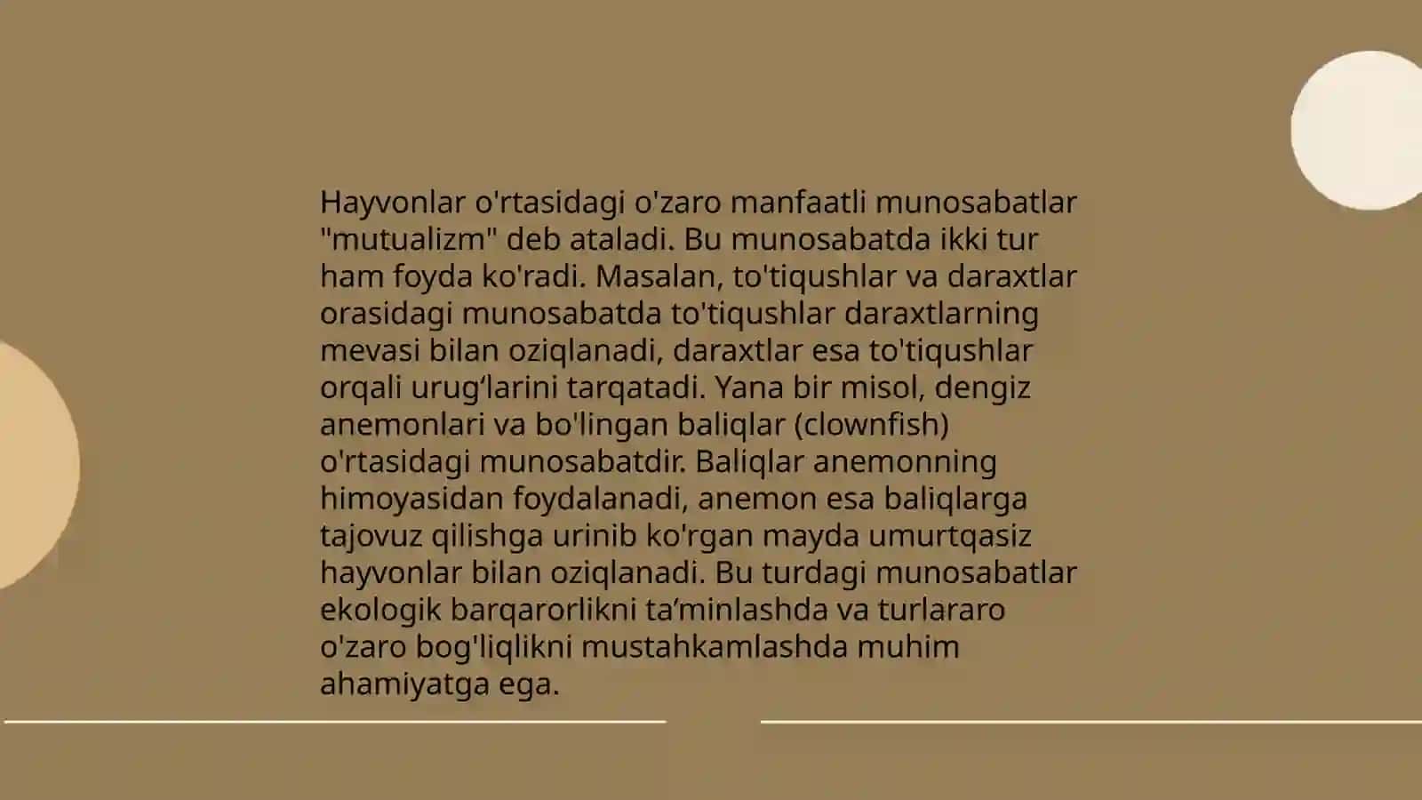 Hayvonlarning simbiotik munosabatlari 3
