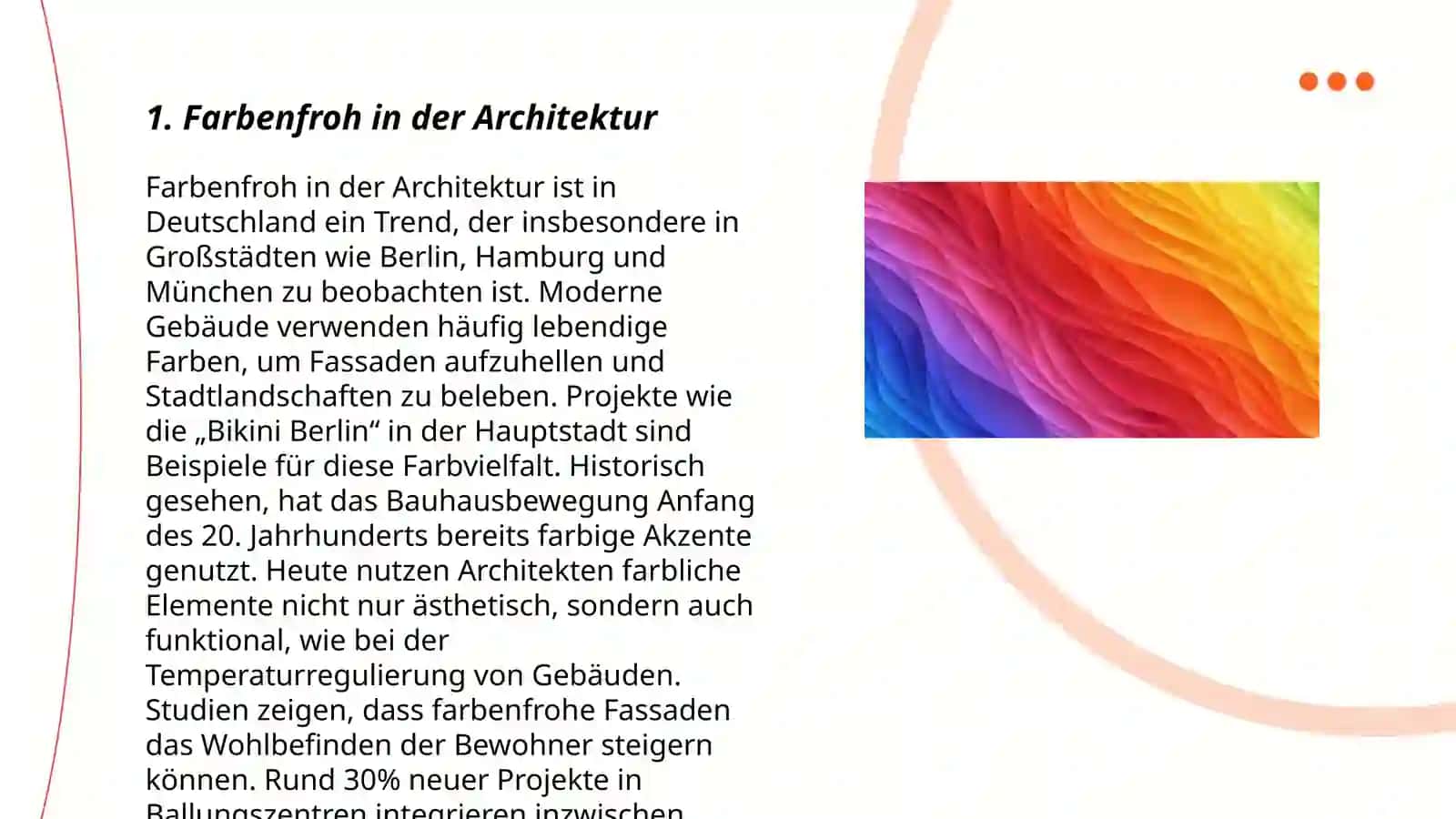 Farbenfroh in der Architektur 3
