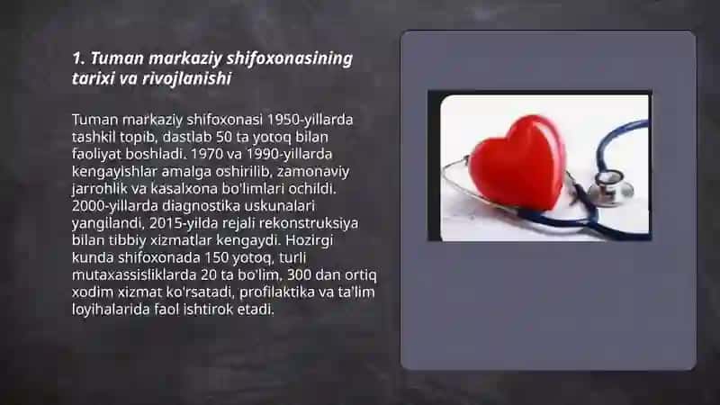 Tuman markaziy shifoxonasi 3