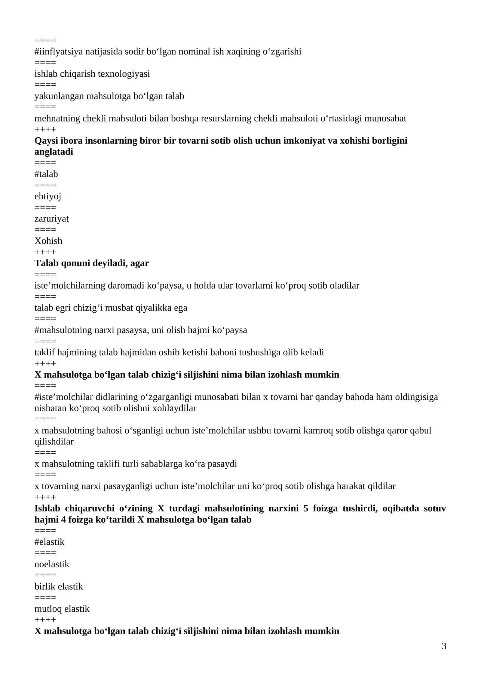 Makroiqtisodiy hemisga test 3