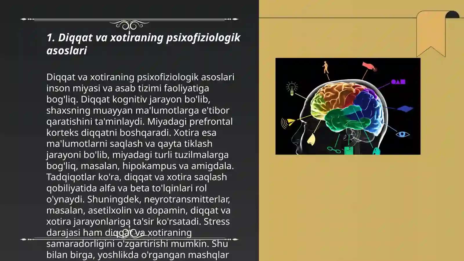 Diqqat va xotira psixafiziyalogiyasi 3