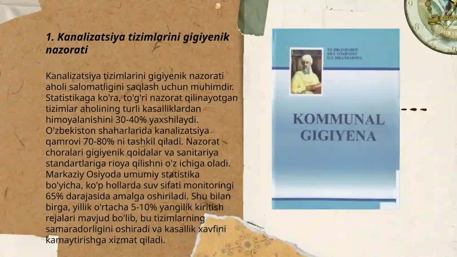 Kommunal gigiyena fani haqida tushuncha 3