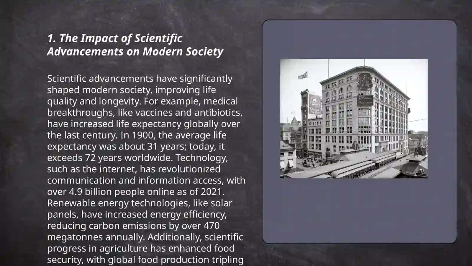 The role of science in the development of society, the goals and tasks of science 3