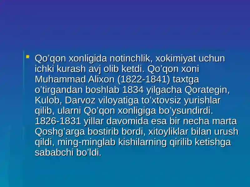 Qo’qon xonligida diniy unvon va mansablar 3