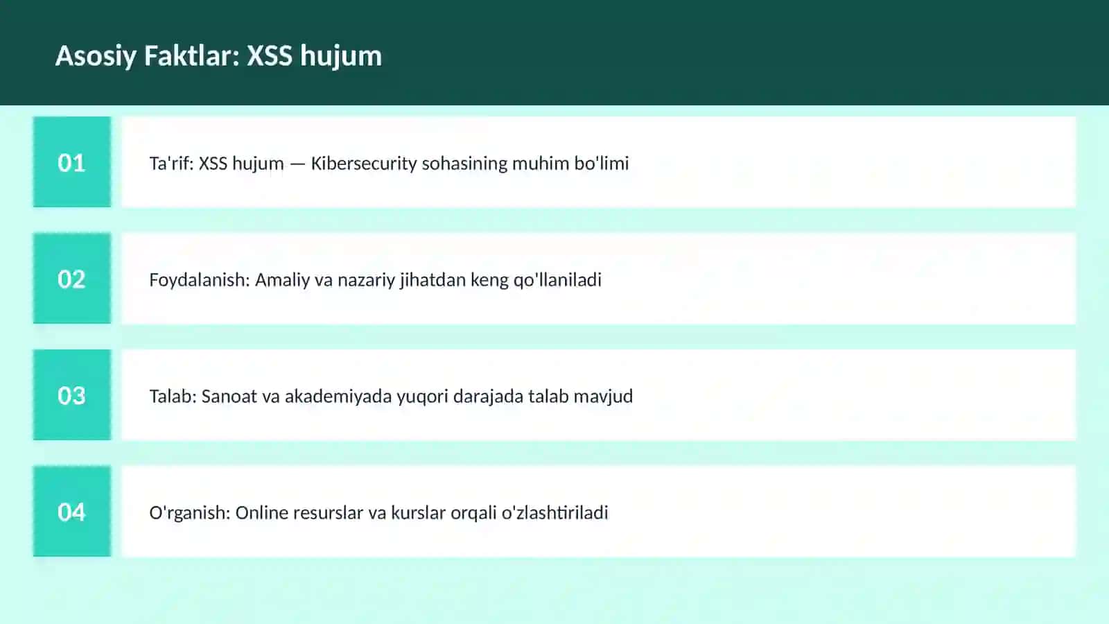 XSS hujum 3