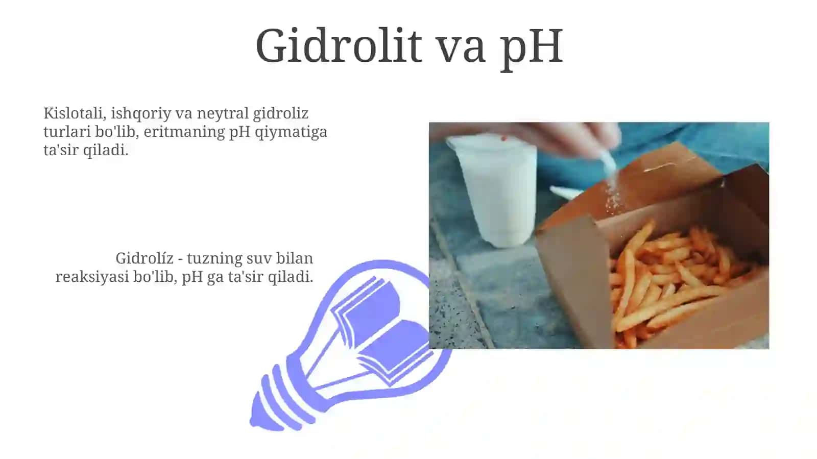 Tuzlidagi Gidrolizining Mexanizmi 3