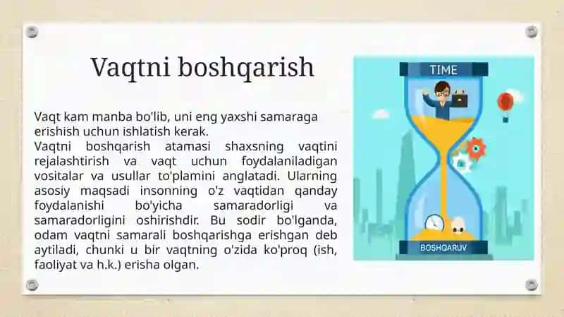 Shaxsiysamaradorlik 3