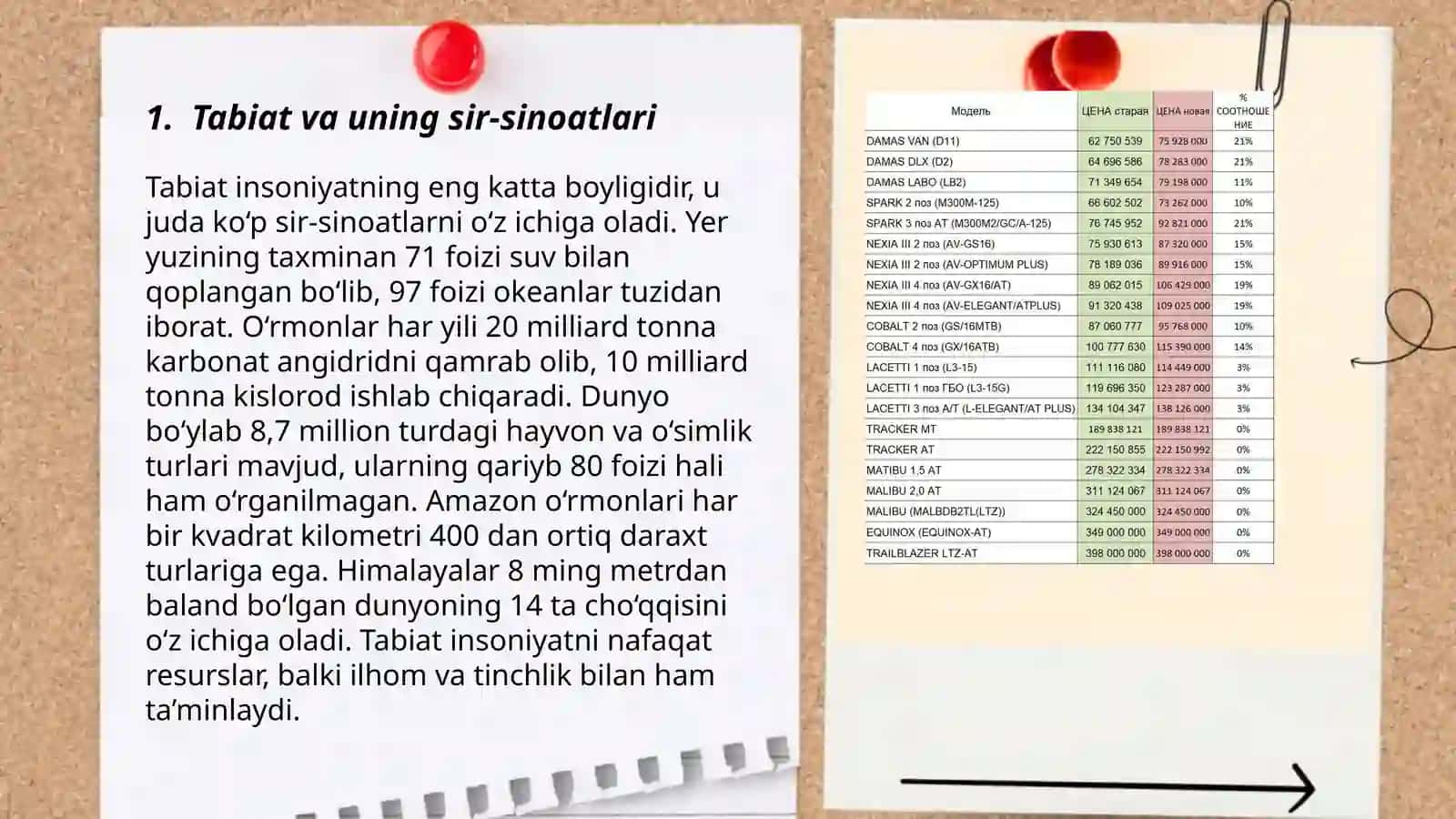 Tabiat va uning sir-sinoatlari 3