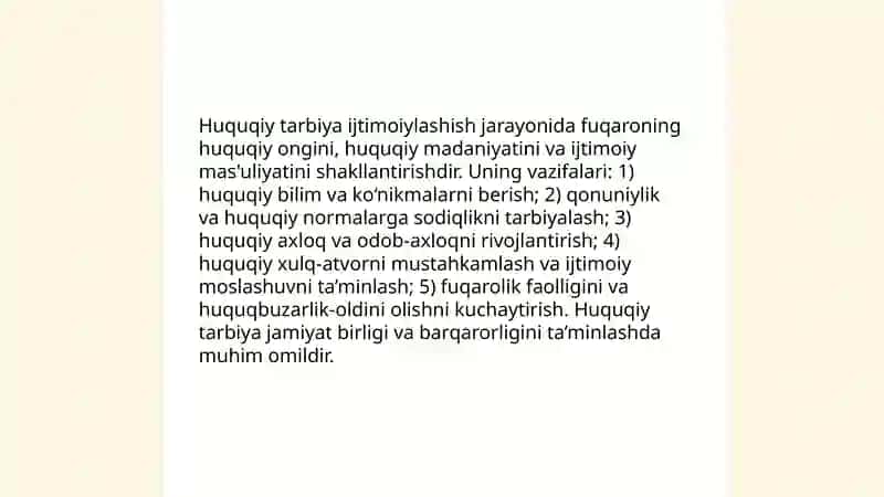 Huquqiy tarbiya 3
